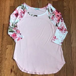 P.S. KATE Floral Shirt